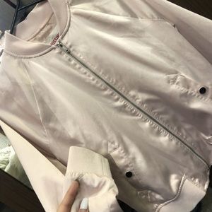 Mossimo Supply Co. Jackets & Coats - Silk Bombshell Jacket Mossimo Supply Co. Jackets & Coats - Silk Bombshell Jacket